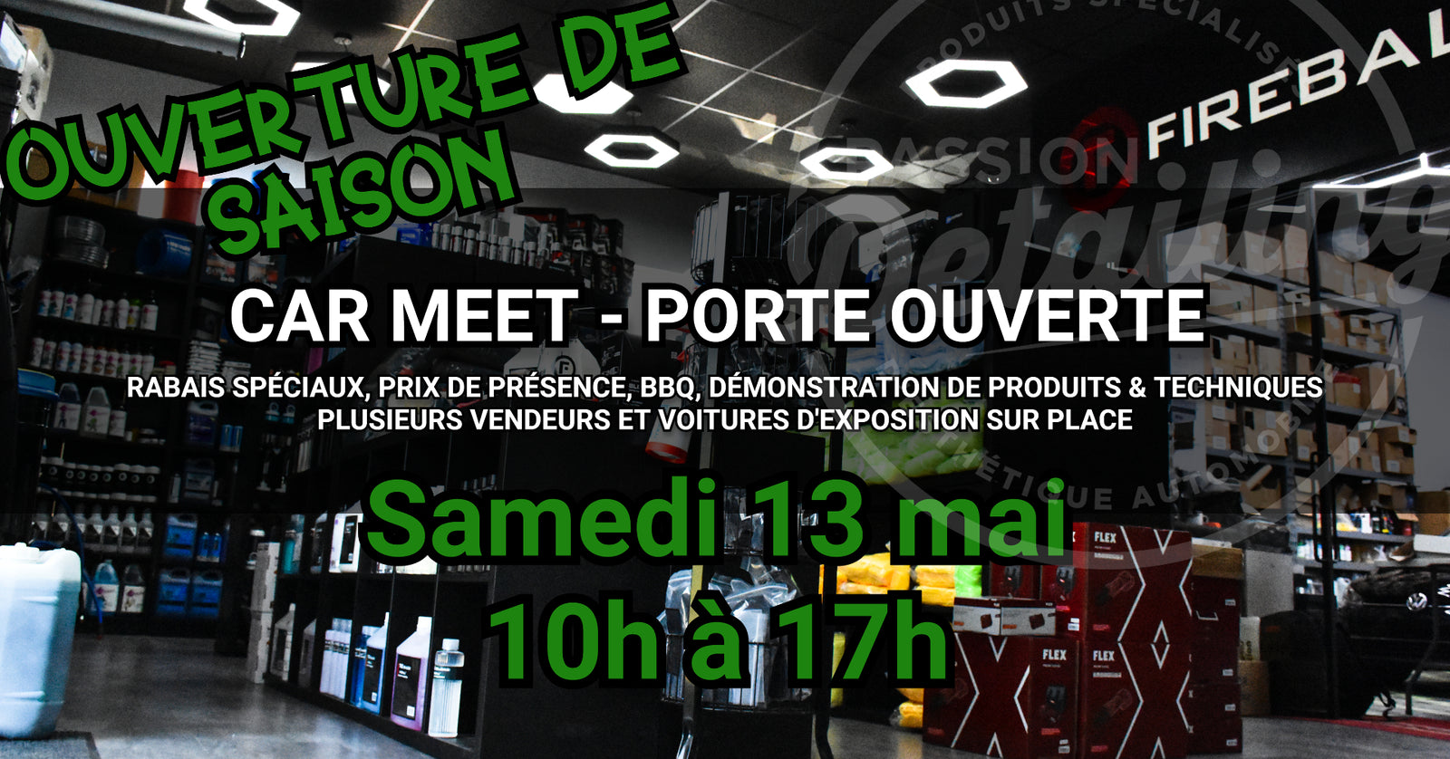 Événement Porte Ouverte | Venez fêter l'ouverture de la saison 2023 avec nous!