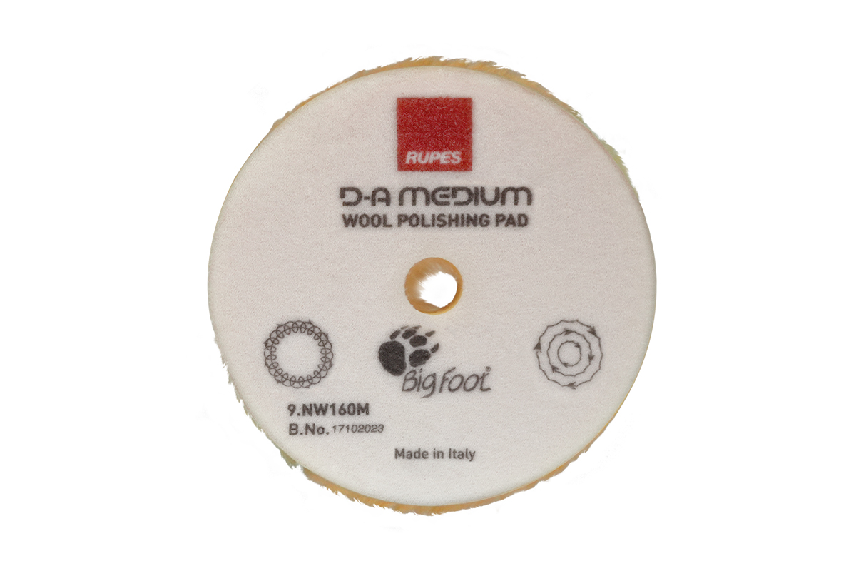 Rupes DA Medium Wool 80mm (3" - LHR75) Medium Pad *NEW*