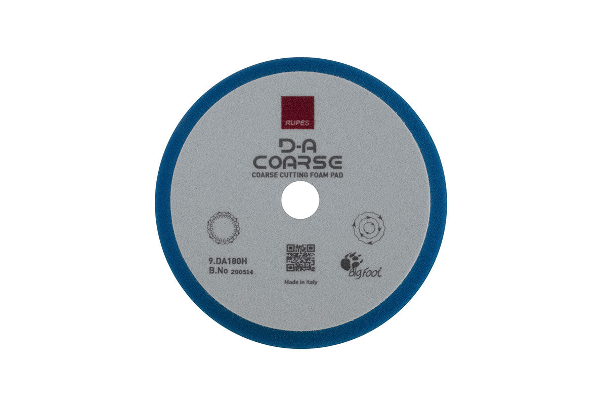 Rupes DA Coarse (6" - LHR21) Blue Cutting Foam Pad 180mm