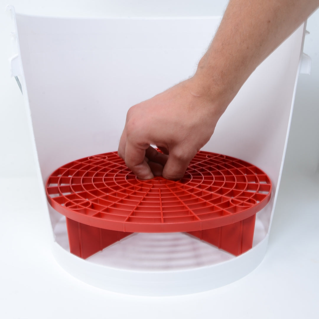 Grit Guard Bucket Insert Red