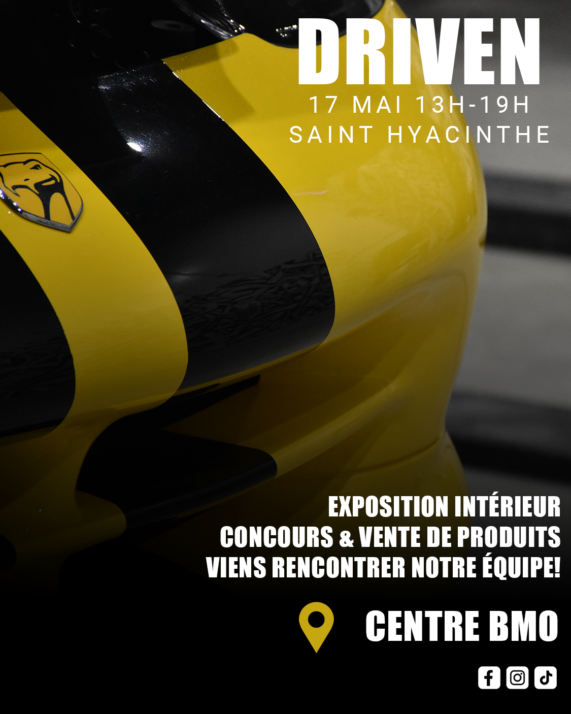 DRIVEN St-Hyacinthe - Exposition Intérieur 17 Mai 2025