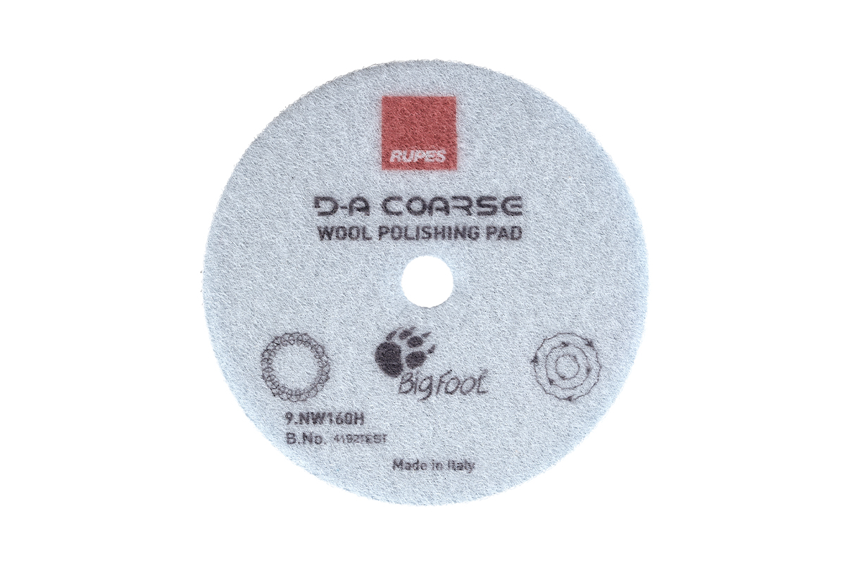 Rupes DA Coarse Wool 160mm (6&quot; - LHR21) Cutting Pad *NEW*