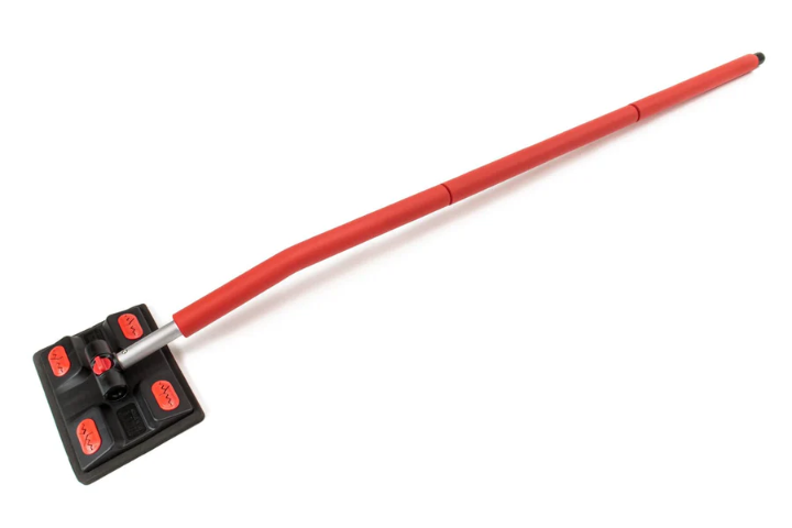 Autofiber [Mitt on a Stick PRO] Adjustable Wash Tool with 360 Locking Head - Long Pole (35" to 83")