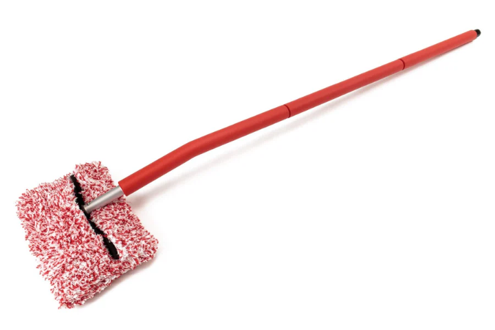 Autofiber [Mitt on a Stick PRO] Adjustable Wash Tool with 360 Locking Head - Long Pole (35" to 83")