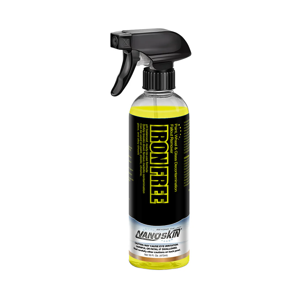 Nanoskin IRON FREE Paint, Wheel & Glass Decontamination / Fallout Remover 128oz
