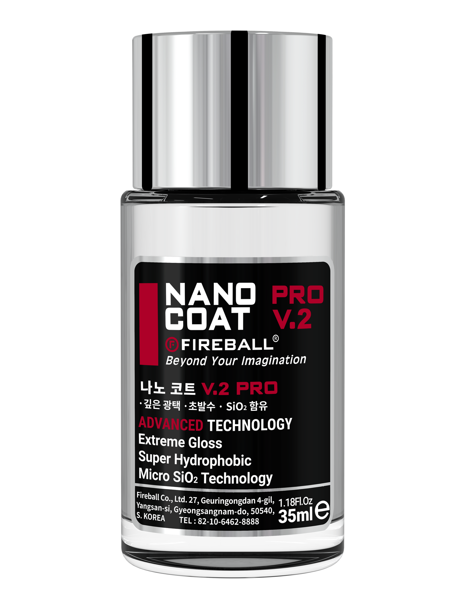 Fireball Nano Coat V2 PRO 35mL (AUTHORIZED PROFESSIONAL ONLY, CONTACT US FOR ACCESS)