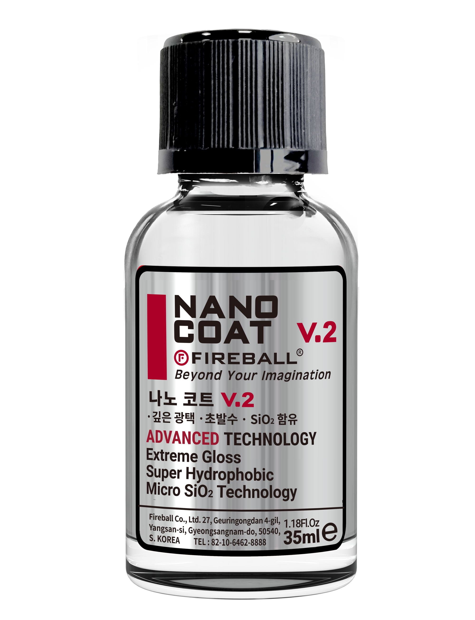 Fireball Nano Coat V2 1yr Ceramic Coating 35mL