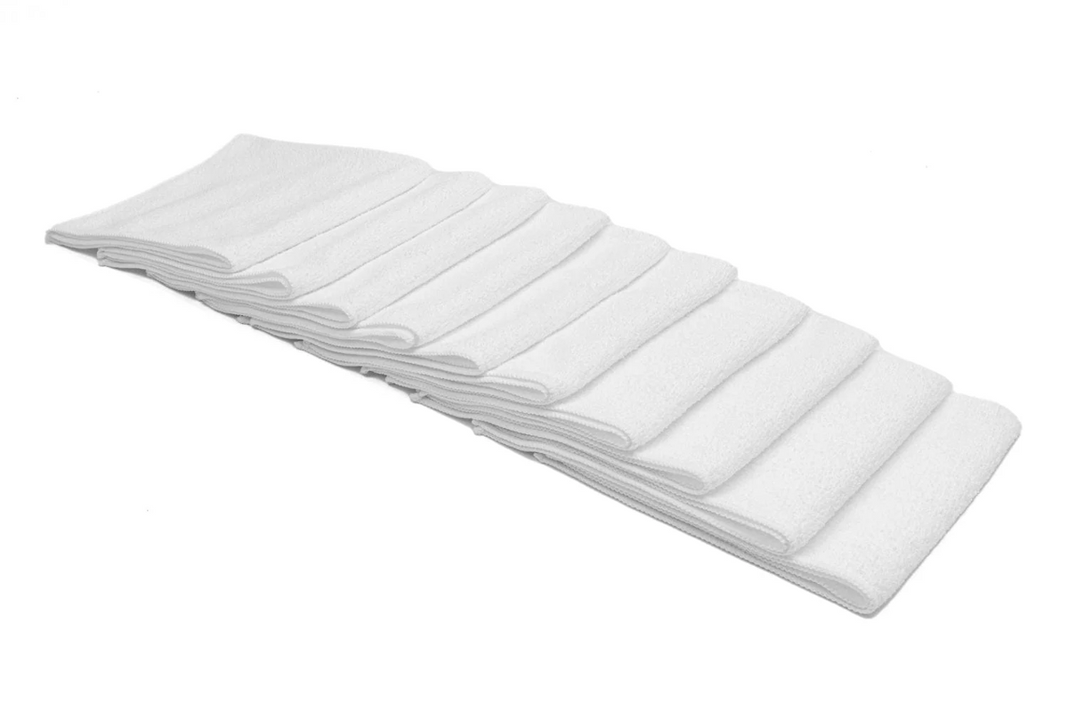 Autofiber [Utility 230] Lightweight Microfiber Cleaning Towel 16"x16" (Ensemble de 10)