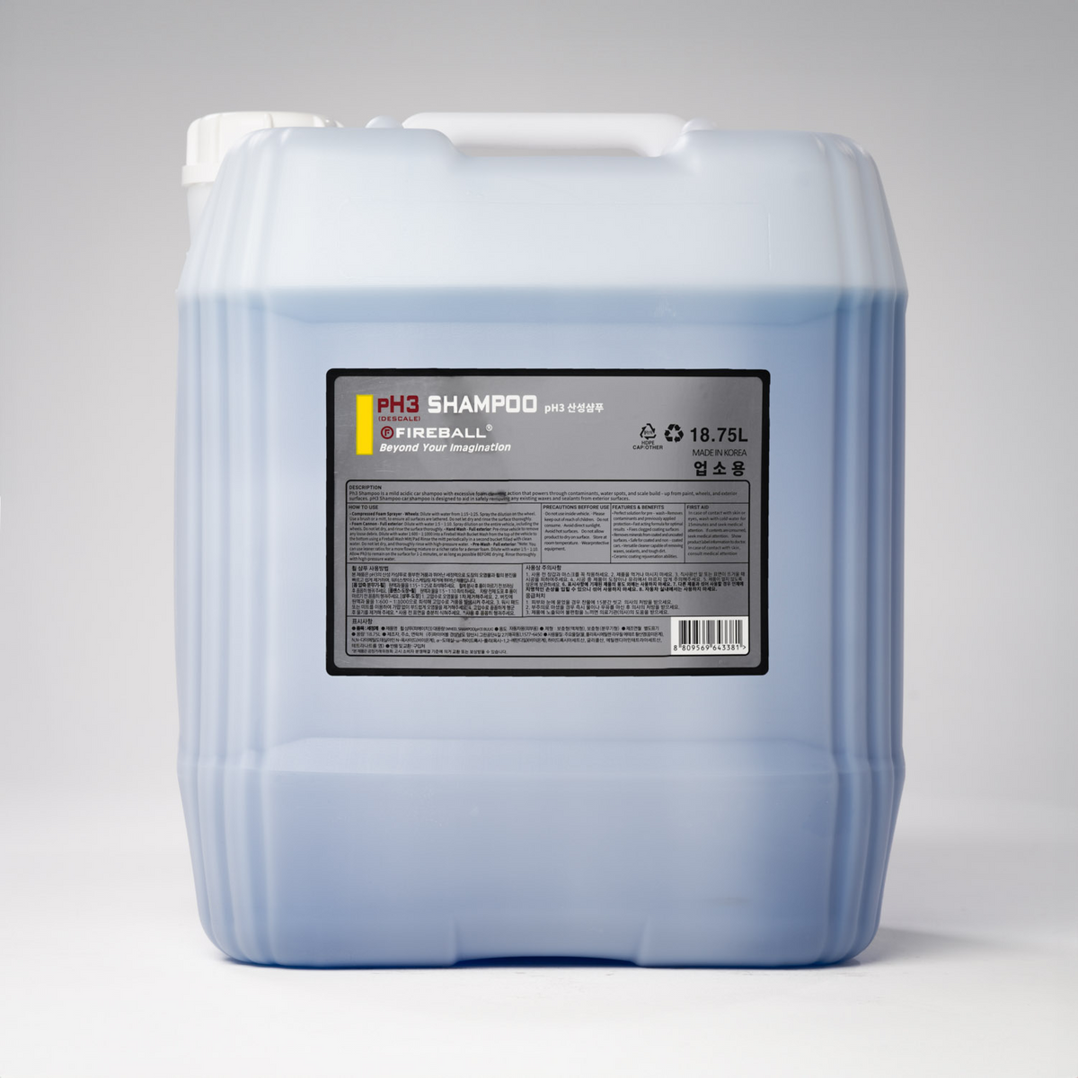 Fireball pH3 Shampoo 18.75L