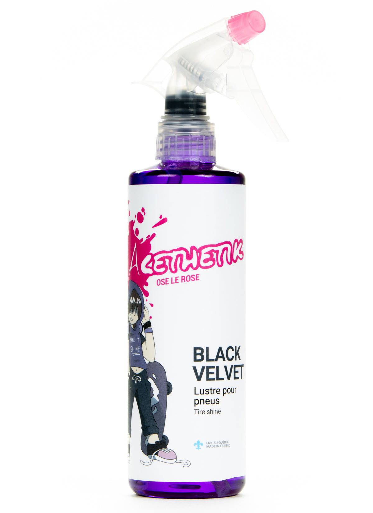 Acethetik - Black Velvet Trim and Tire Shine 16oz