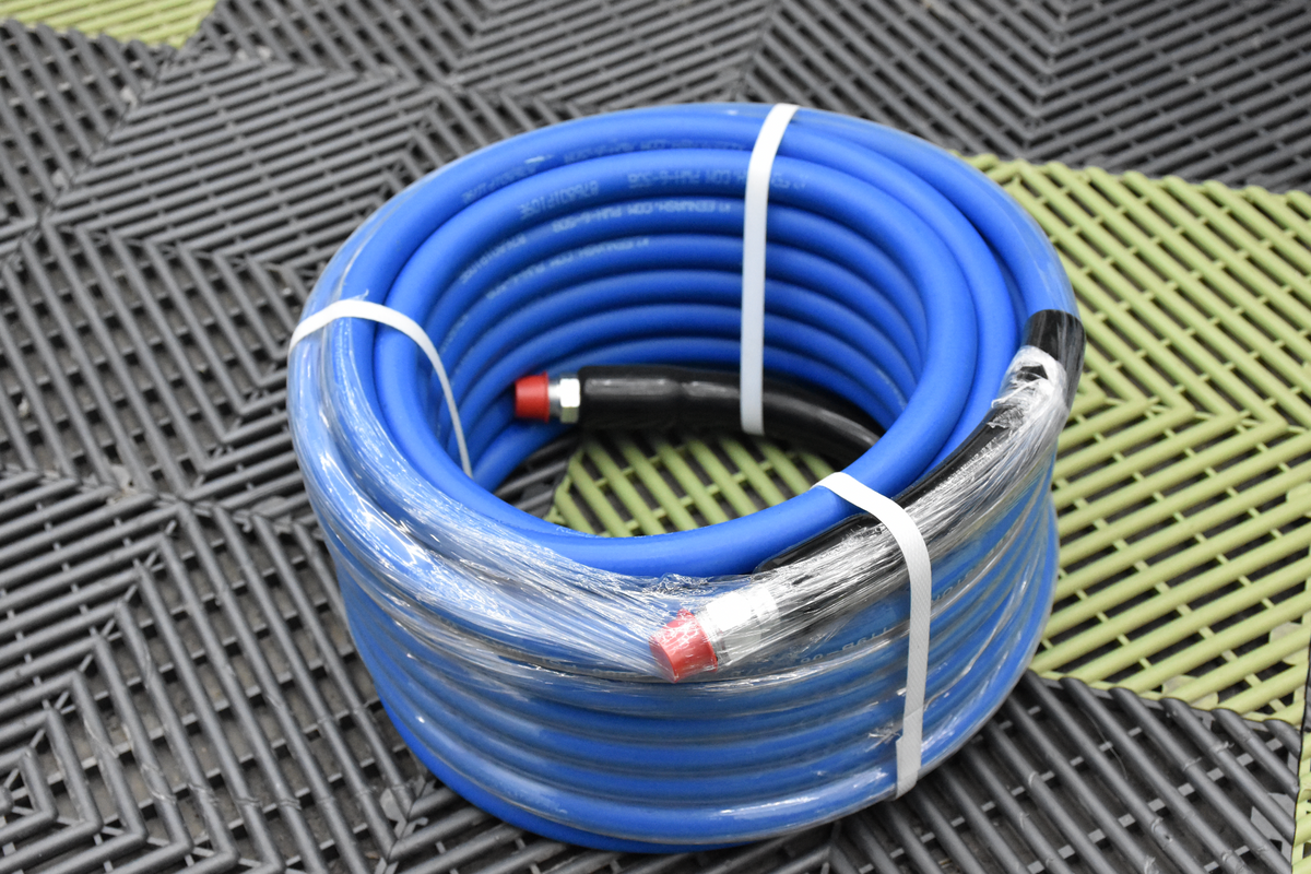 Passion Detailing Hose Blue Non-Marquante for Flexible Pressure Machine (Single Braid)