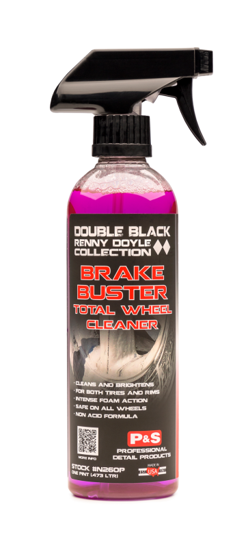 P&S Double Black Brake Buster Non-Acid Total Wheel Cleaner 16oz