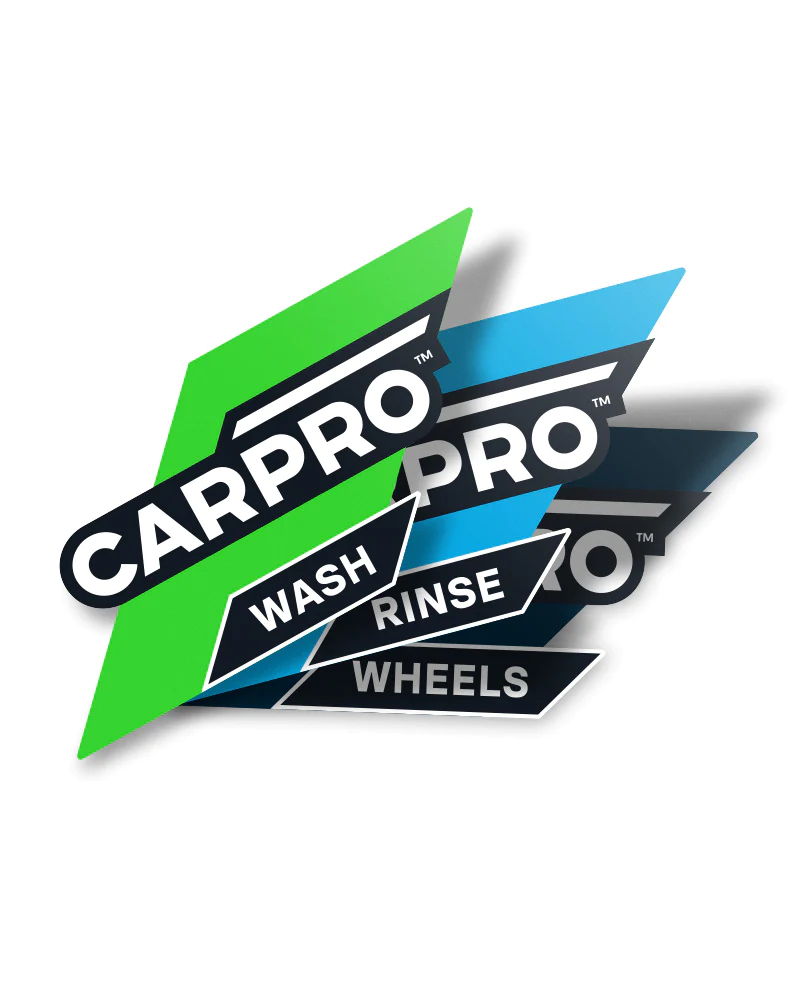 CarPro Bucket Stickers (Set of 3)