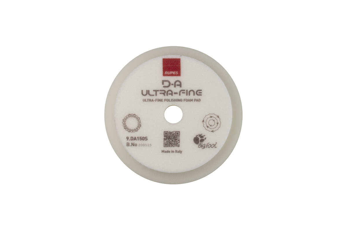 Rupes DA Ultra Fine (5" - LHR15) White Ultra Finishing Foam Pad 150mm
