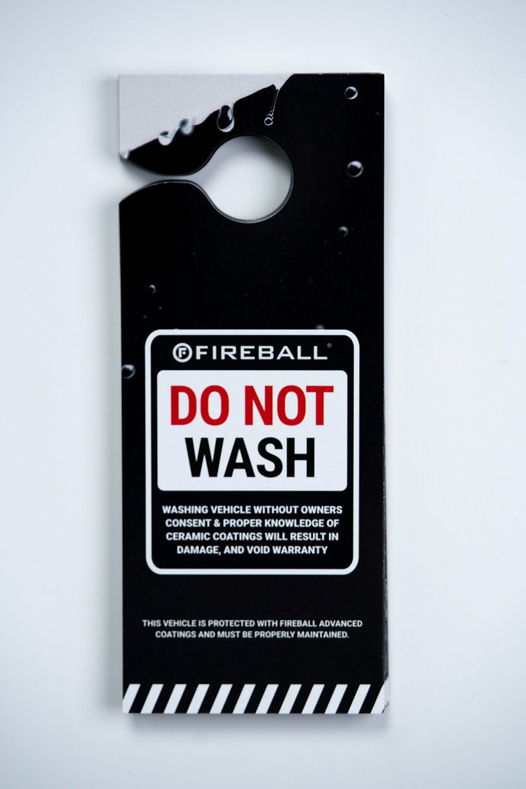Fireball &quot;Do Not Wash&quot; Mirror Hanger