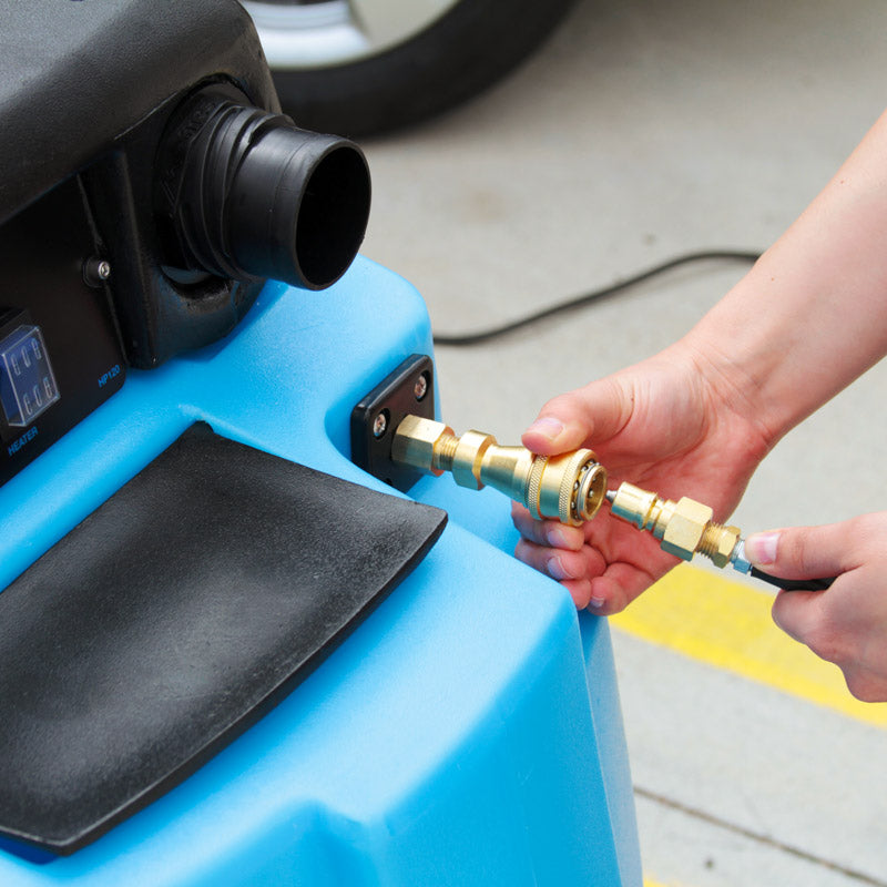 Mytee HP120-SS Grand Prix™ Automotive Heated Detail Extractor with Stainless Steel Upholstery Tool