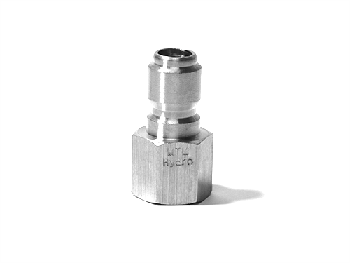 MTM Hydro Stainless Steel 3/8&quot; QC Female Plug #24.0081