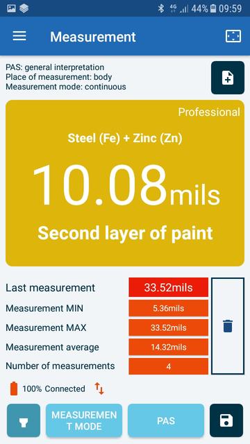 NexDiag NexPTG Professionnal Paint Thickness Gauge