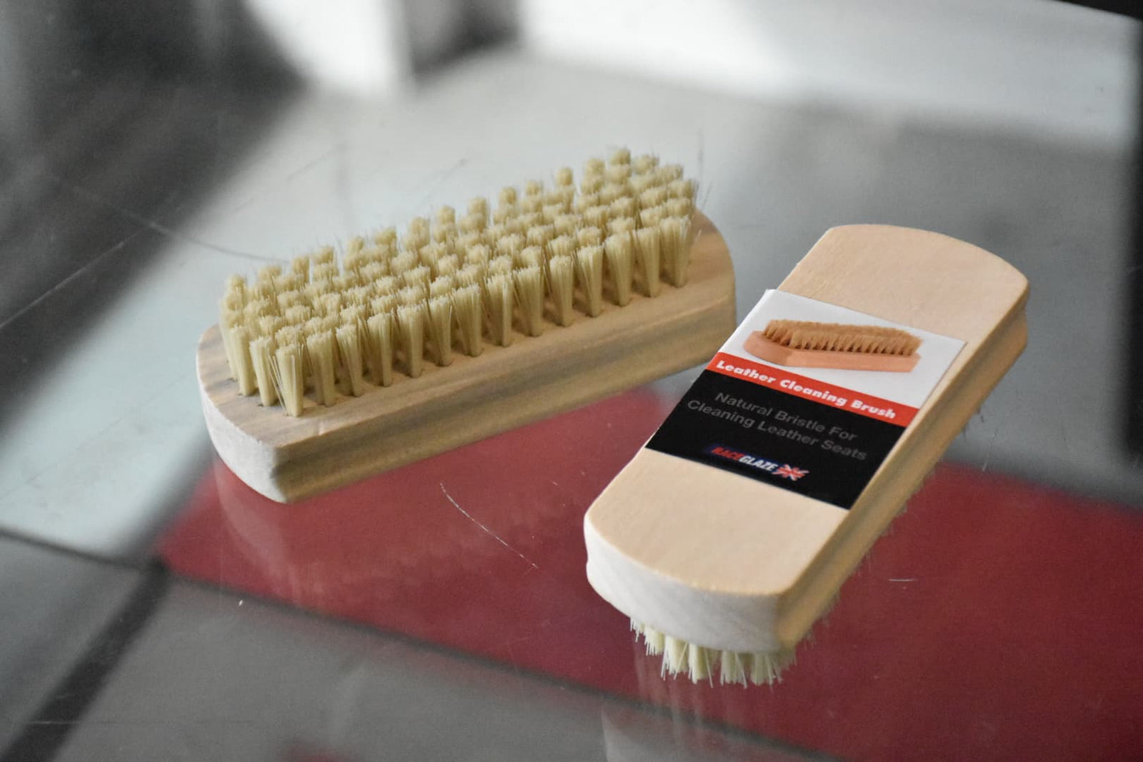 RaceGlaze Leather Brush - Small
