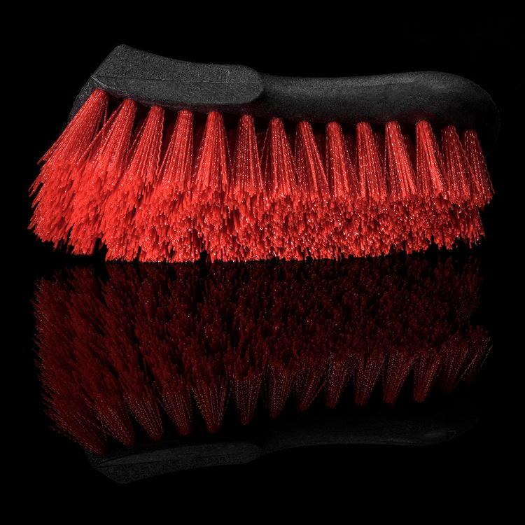 Wheel Woolies Leather Upholstery Red Nylon Brush Passion Detailing