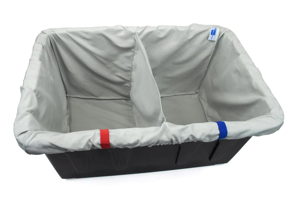 Autofiber [Towel Separator] Bag Insert Organizer for Plastic Bins