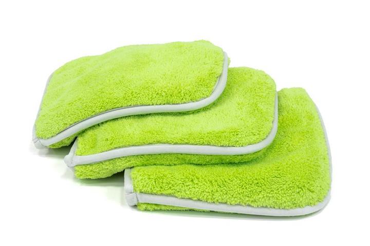 Autofiber [Double Flip] Rinseless Car Wash Microfiber Towel (8 in. x 8 in., 1100 gsm) 3 pack