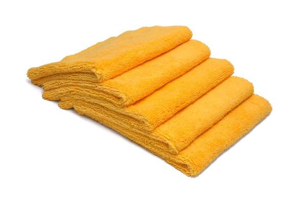 Autofiber [Elite] Edgeless Microfiber Detailing Towels (16 in. x 16 in. 360 gsm) Ensemble de 5 Passion Detailing