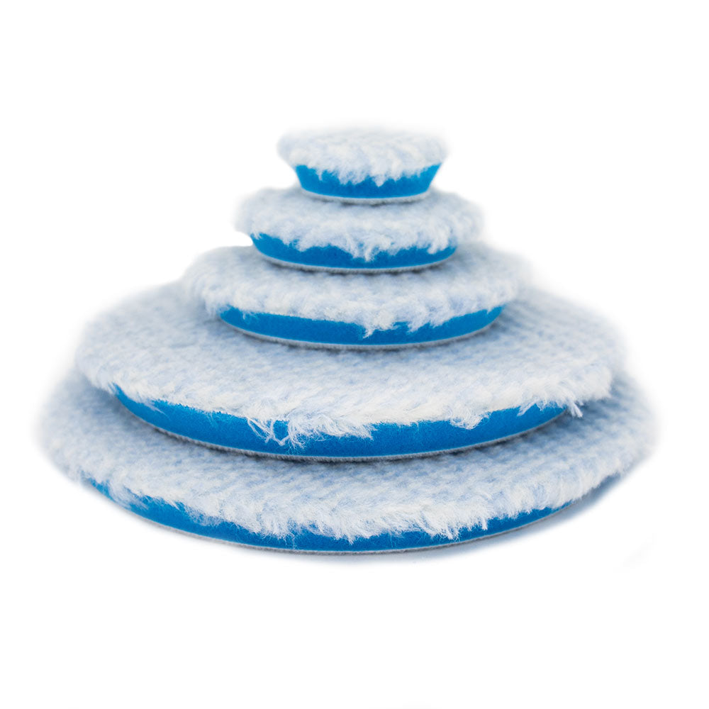 Rupes 150mm Blue Coarse Wool Polishing Pad Passion Detailing