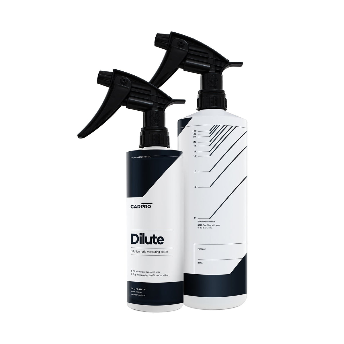 CarPro Dilute Graduated Bottle and Vaporizer 500ml/1L