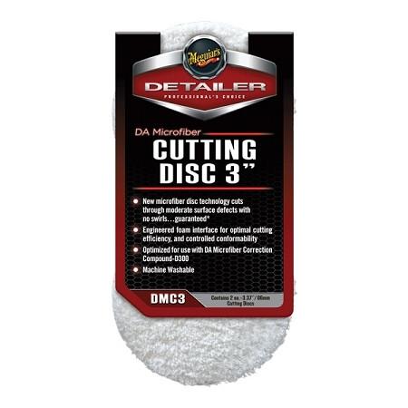 Meguiar's DA Microfiber Cutting Pad 3inch DMC3 (Sold individually) Passion Detailing