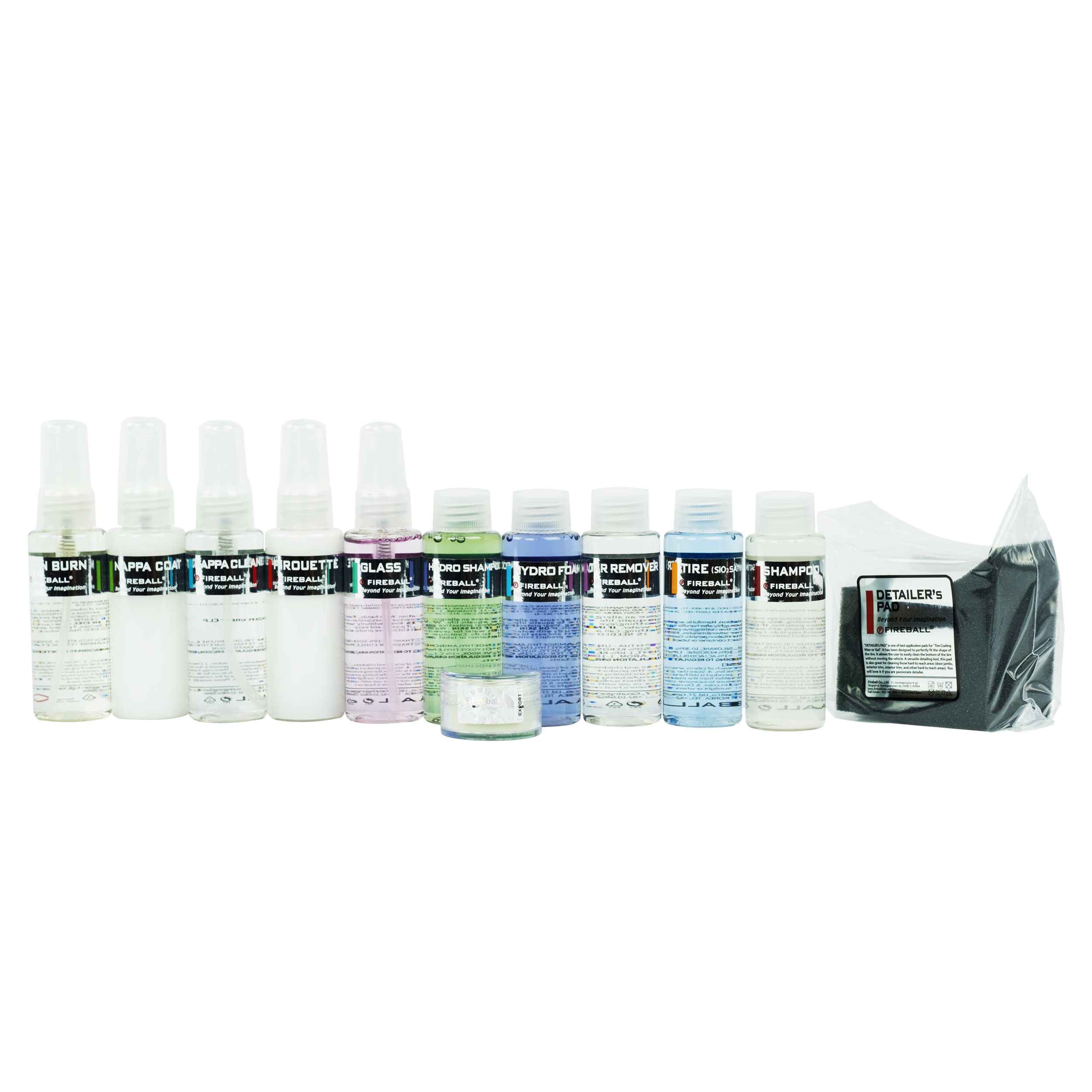 Fireball Top 12 Mini Sample Kit - Passion Detailing