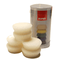 Rupes iBrid 40mm (1.50inch) White Finishing Foam Pad 6 Pack Passion Detailing