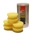 Rupes iBrid 40mm (1.50inch) Yellow Polishing Foam Pad 6 Pack Passion Detailing